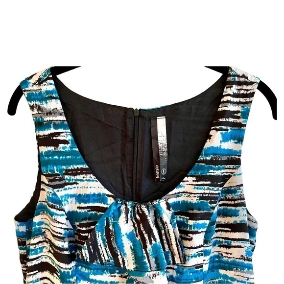 KENSIE, FIT & FLARE, SLEEVELESS DRESS. SIMPLE & FLATTERING STYLE. SIZE L - Picture 3 of 7